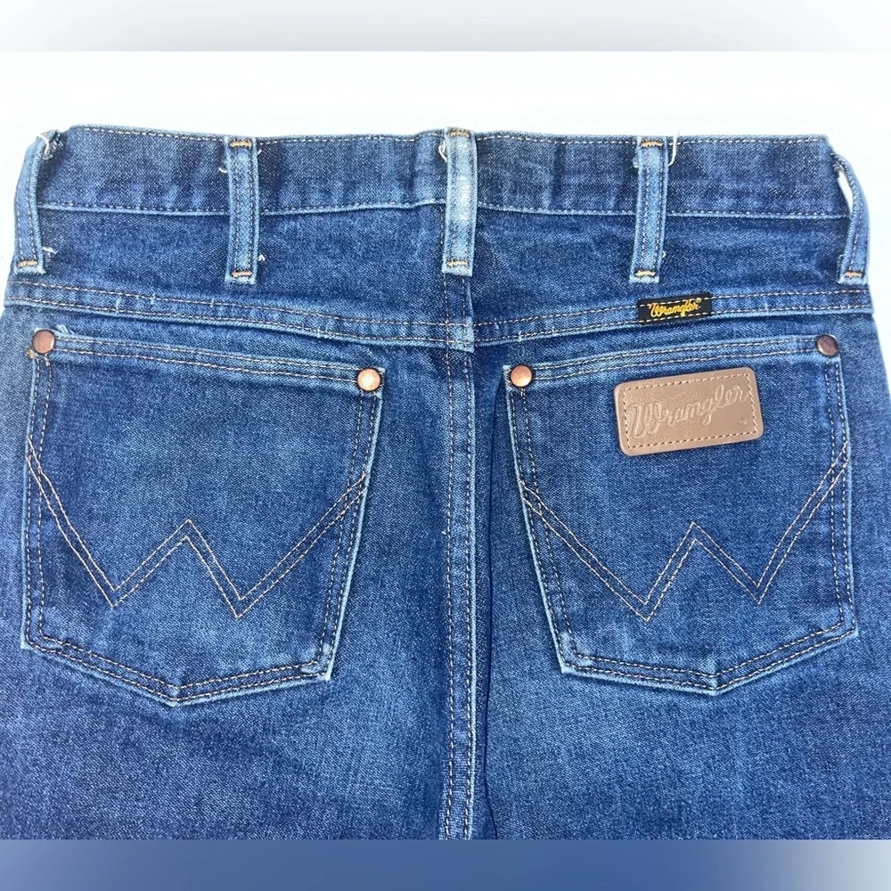 Vintage Cowboy Cut Wranglers Size 29 - Picture 7 of 8